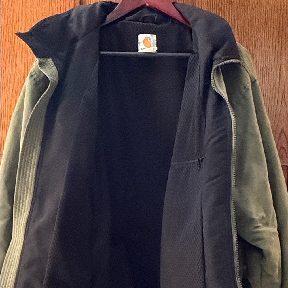 VTG Carhartt SoftShell Technical Jacket Rain Defe… - image 7